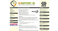 Desktop Screenshot of djsupport.nl